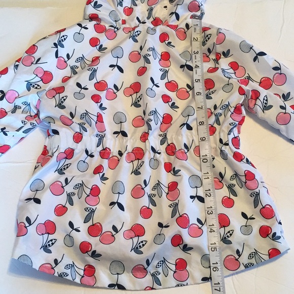 Girls wonder nation white cherry spring jacket - Picture 8 of 13